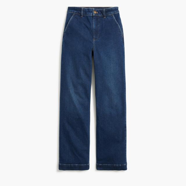 Soft denim trouser Product Image