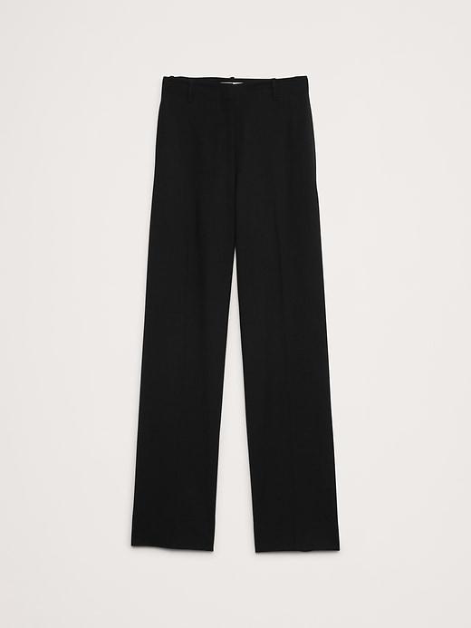 High-Rise Modern Straight Refined Pant Product Image