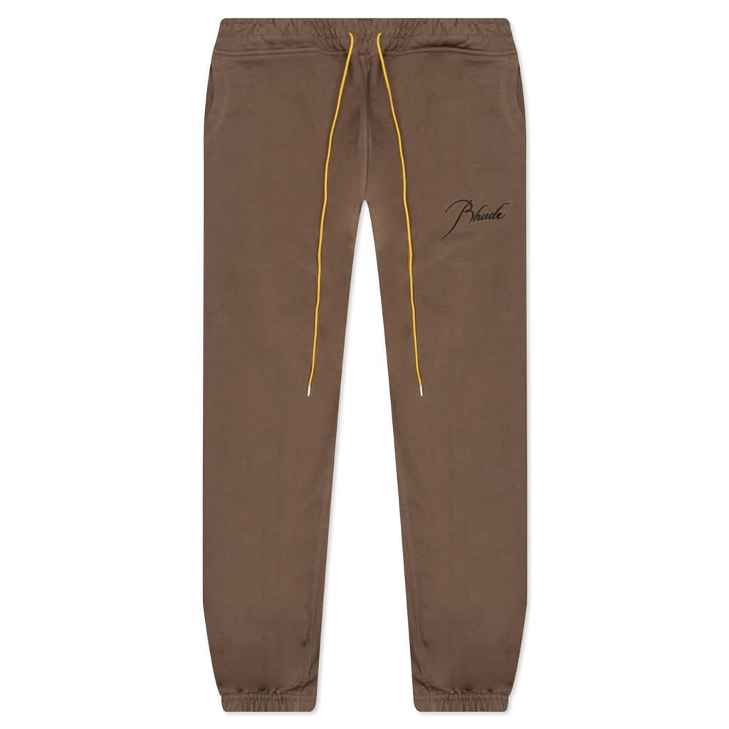 Sweatpant - Brown/Black Male Product Image