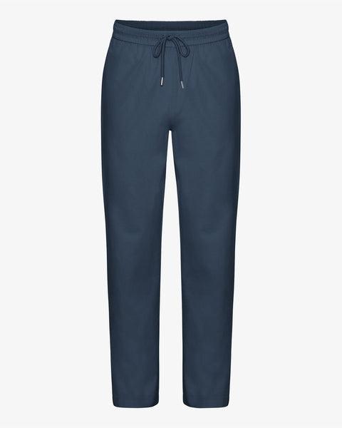 Organic Twill Pants - Petrol Blue Product Image