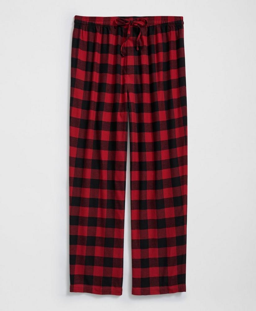 Cotton Flannel Plaid Pajamas Product Image