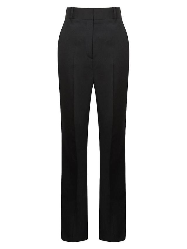 Womens Haisley Wool Twill Flare Pants Product Image