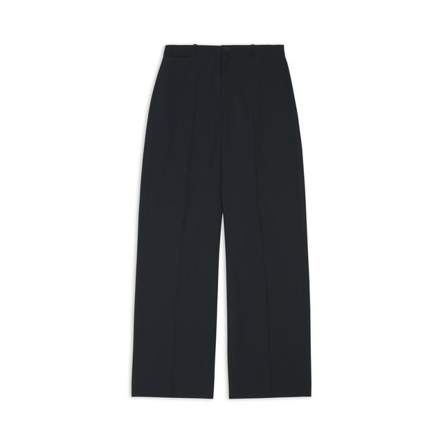 Men's Large Fit Tailored Pants in Black Product Image