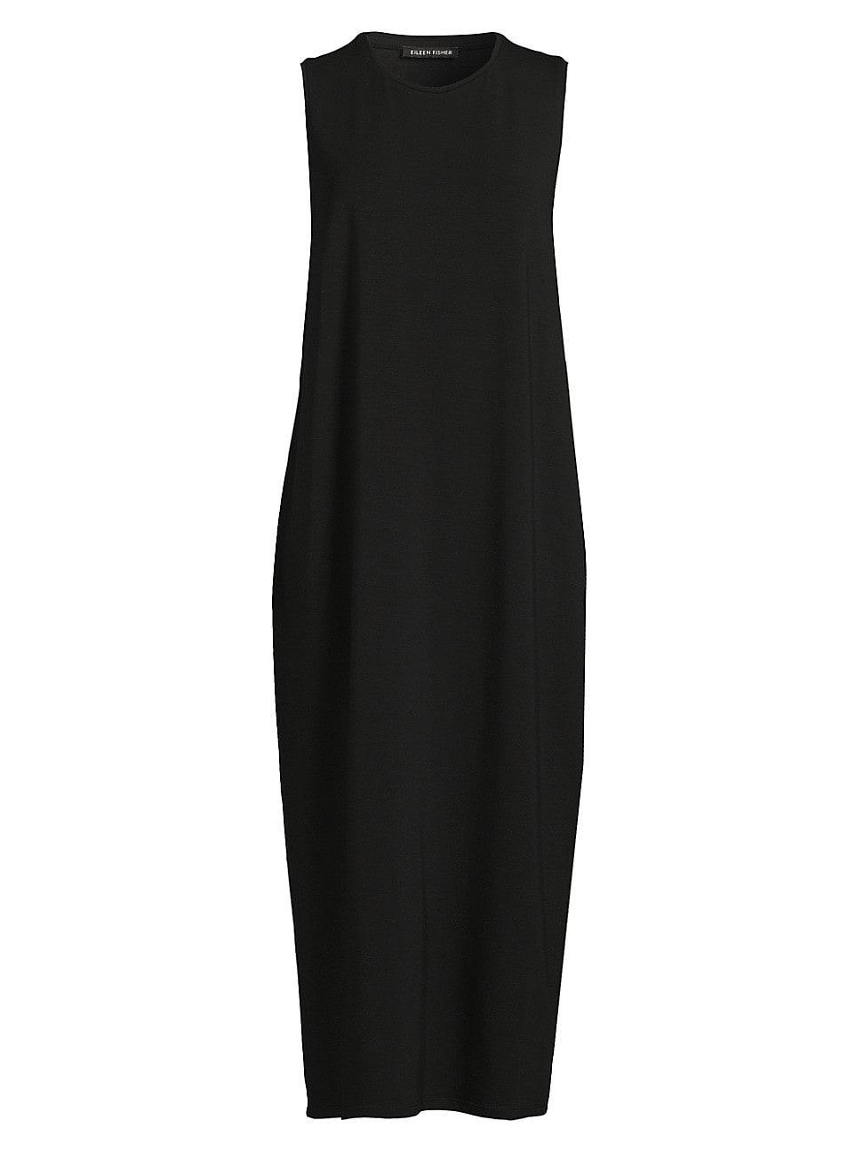 Womens Sleeveless Jersey Midi-Dress Product Image