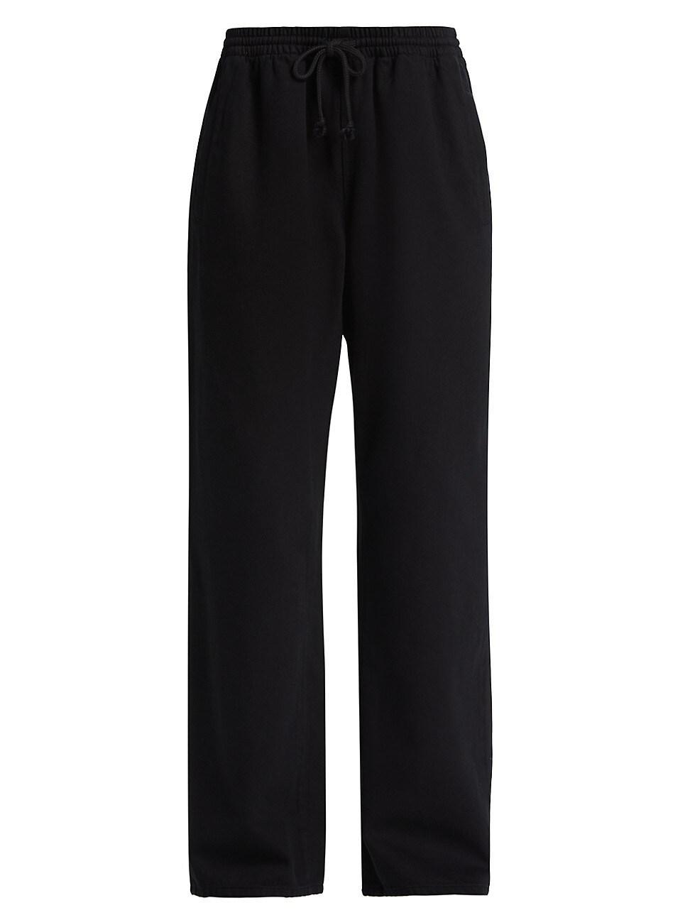 Alexander Wang Mesh Undie Track Pant in Black Product Image