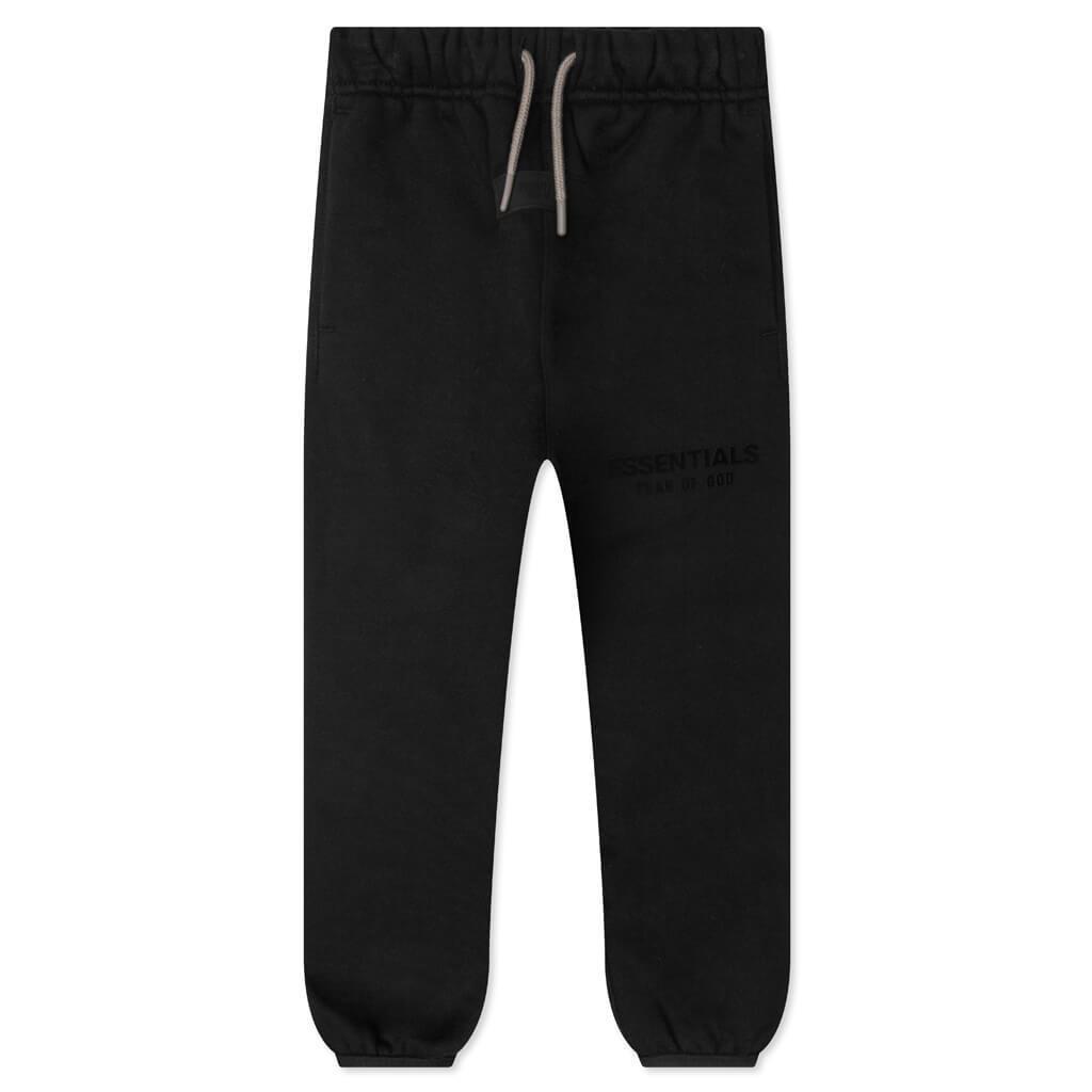 Essentials Kid's Sweatpants - Black Male Product Image