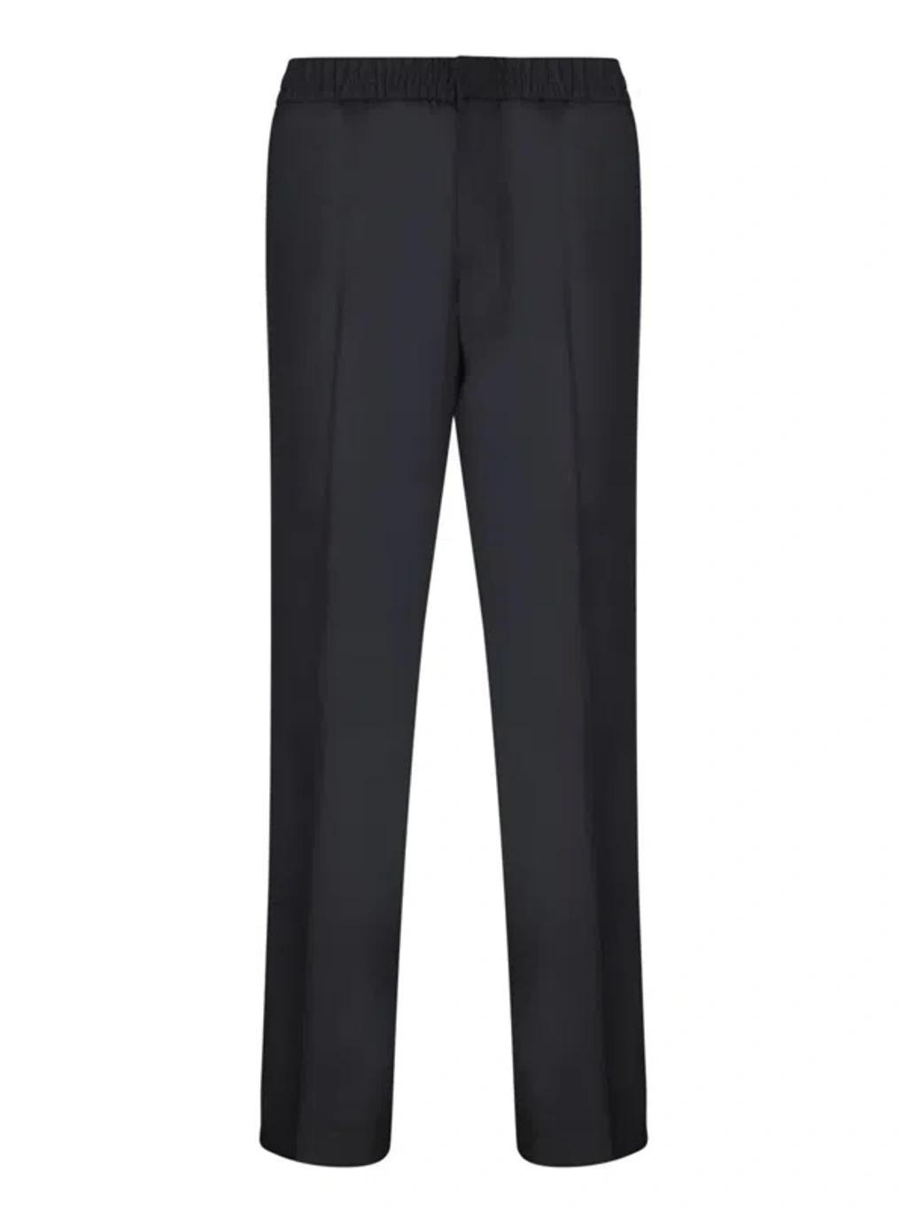 AMI ALEXANDRE MATTIUSSI Ami Paris Elasticated Waist Pant Clothing In Black Product Image