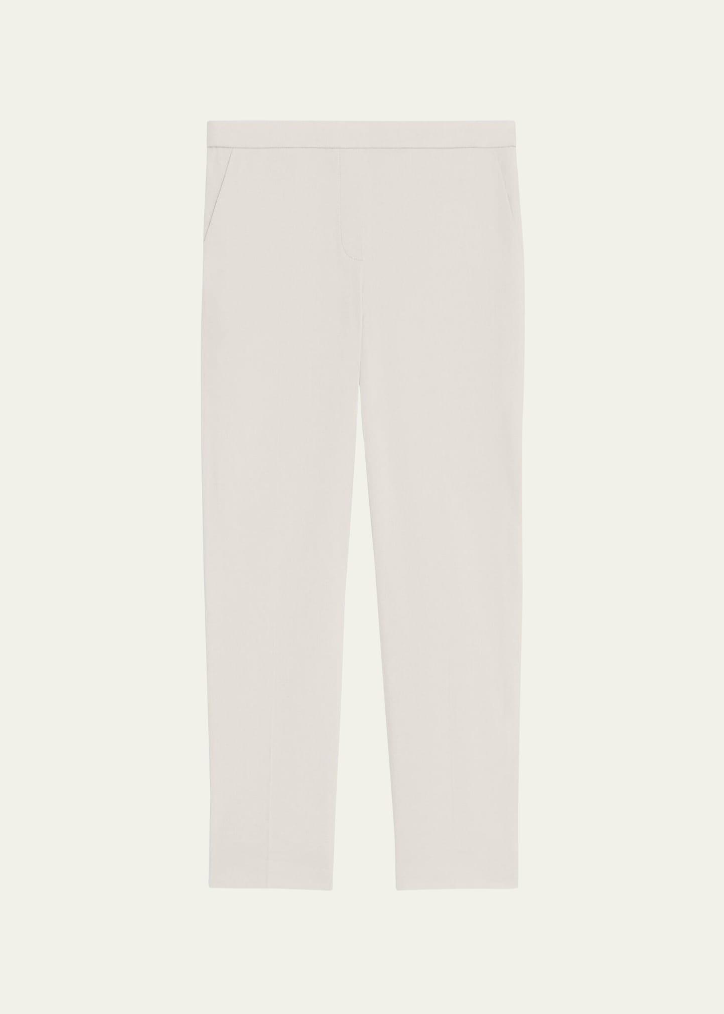 Treeca Good Linen Cropped Pull-On Ankle Pants Product Image