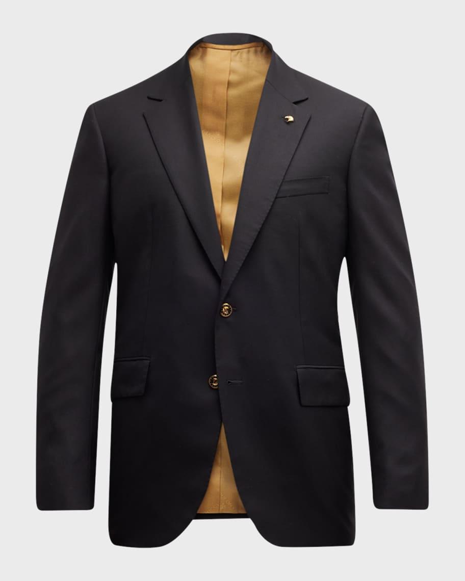 Men's Cashmere-Wool Two-Button Blazer Product Image