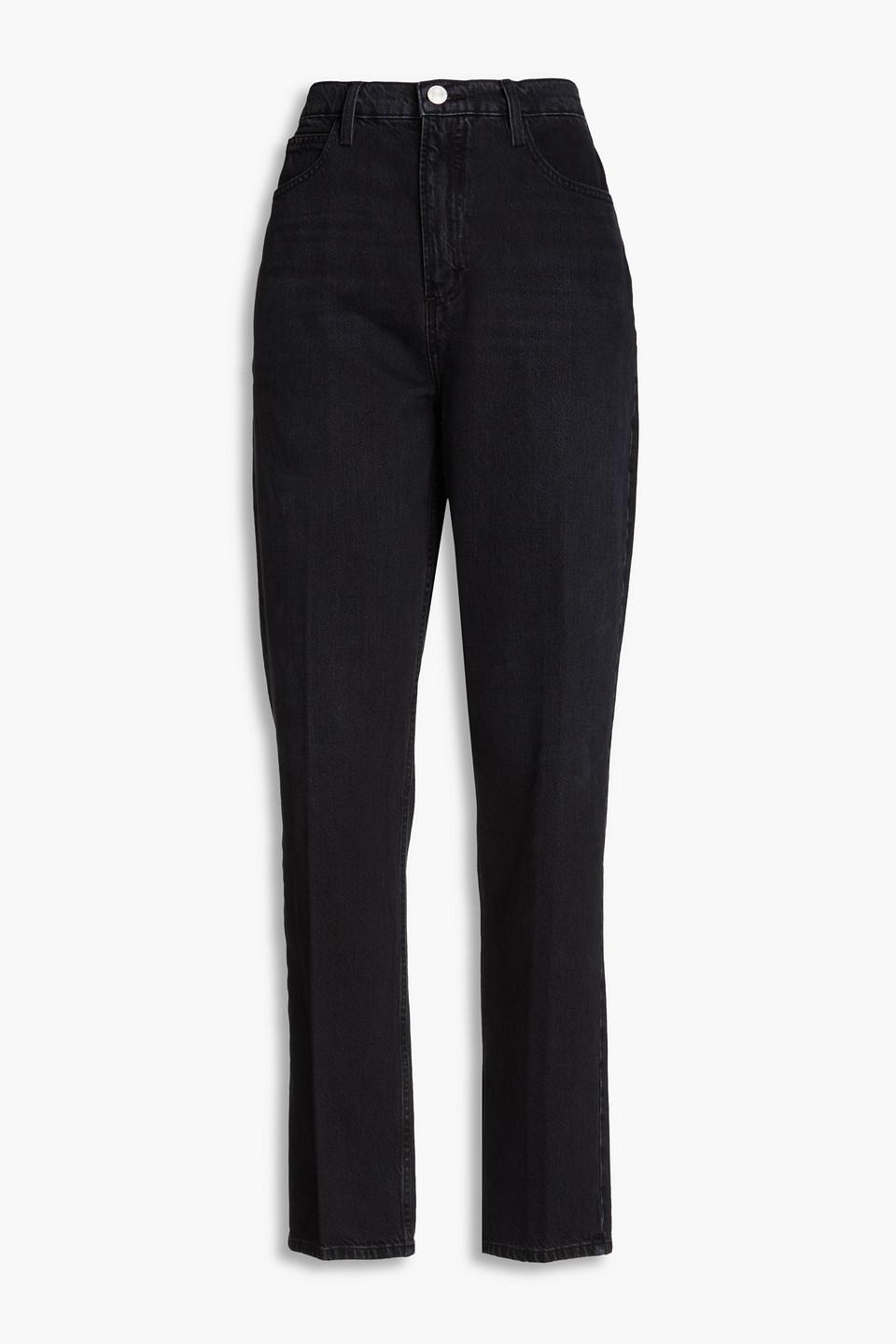 Le High 'n' Tight High-rise Straight-leg Jeans In Dark Denim Product Image