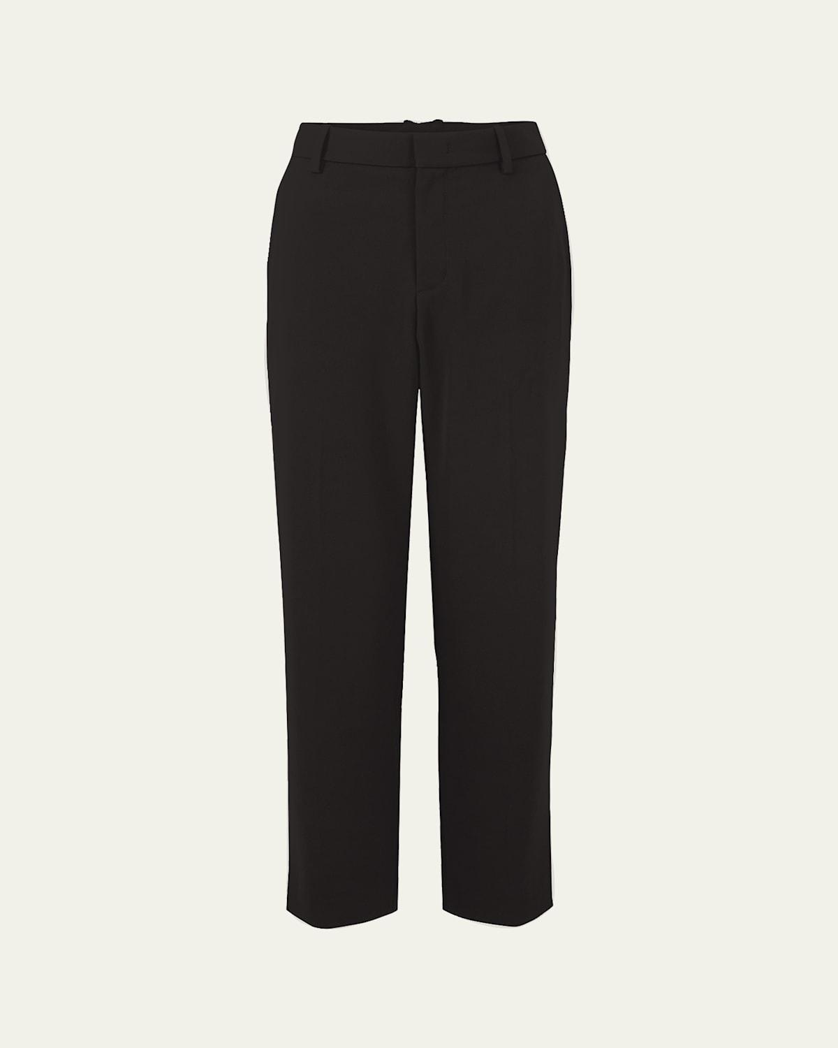 Womens Tailored Straight-Leg Pants Product Image