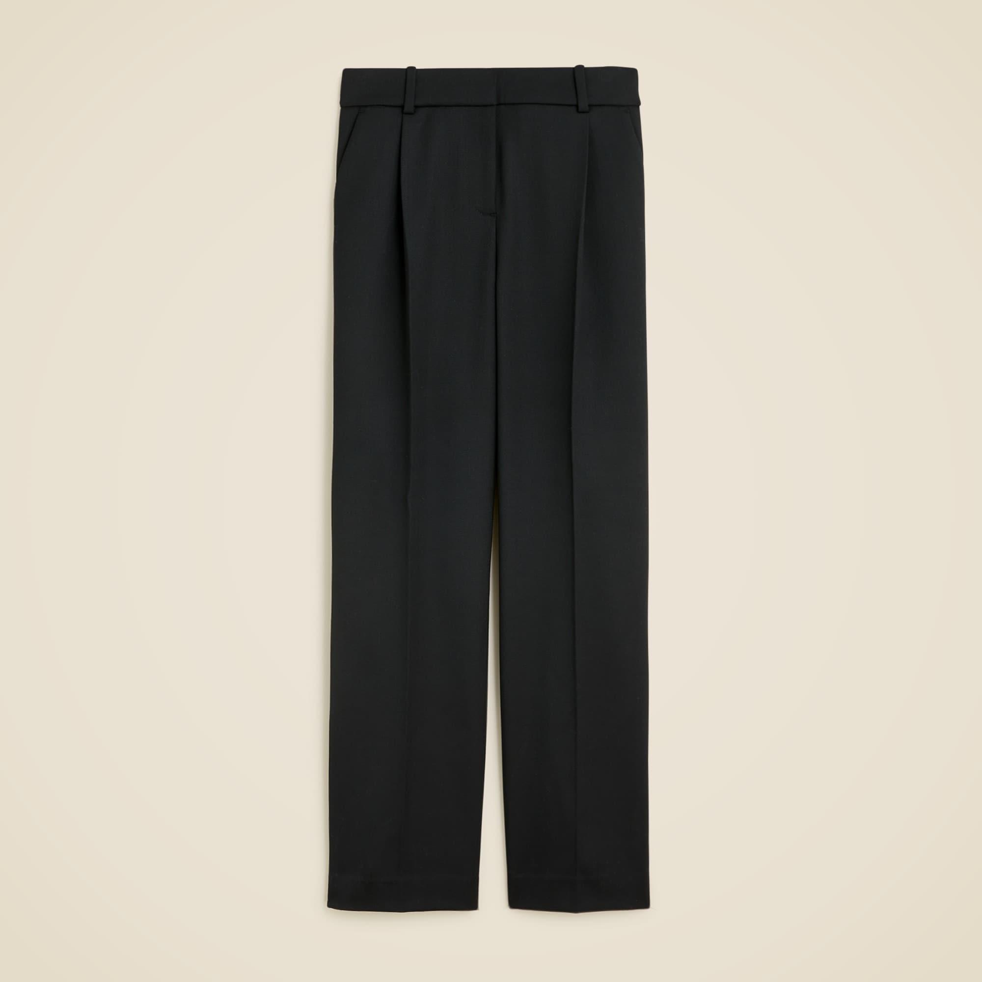 Tall straight-leg essential pant in wool blend Product Image