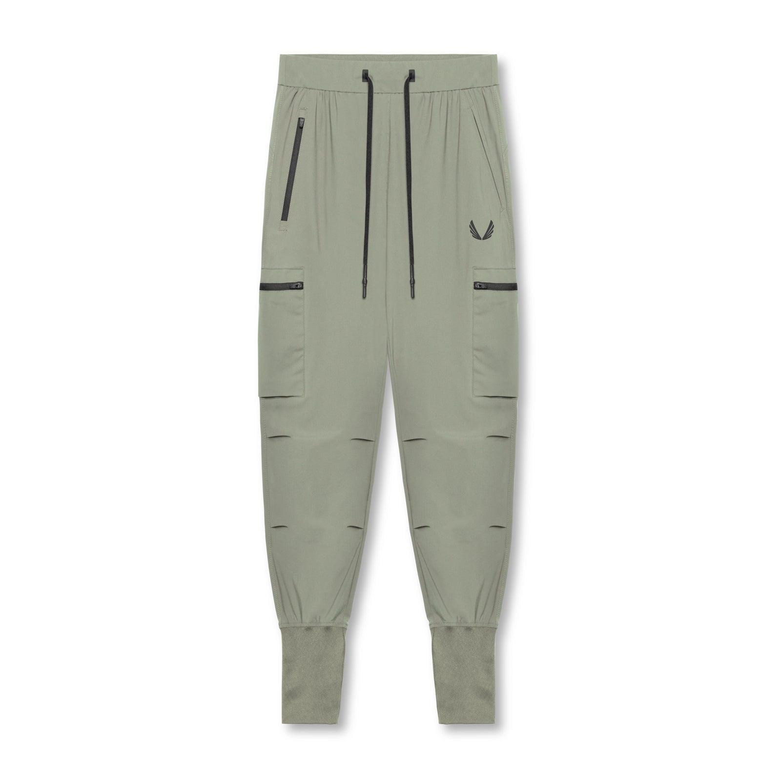 0827. Tetra-Lite™ Inlay Pocket High Rib Jogger - Sage Male Product Image