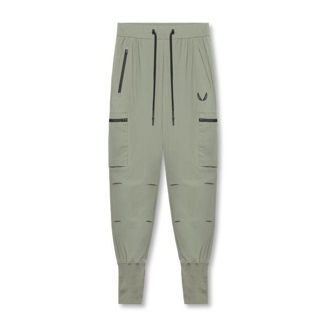 0827. Tetra-Lite™ Inlay Pocket High Rib Jogger - Sage Male Product Image