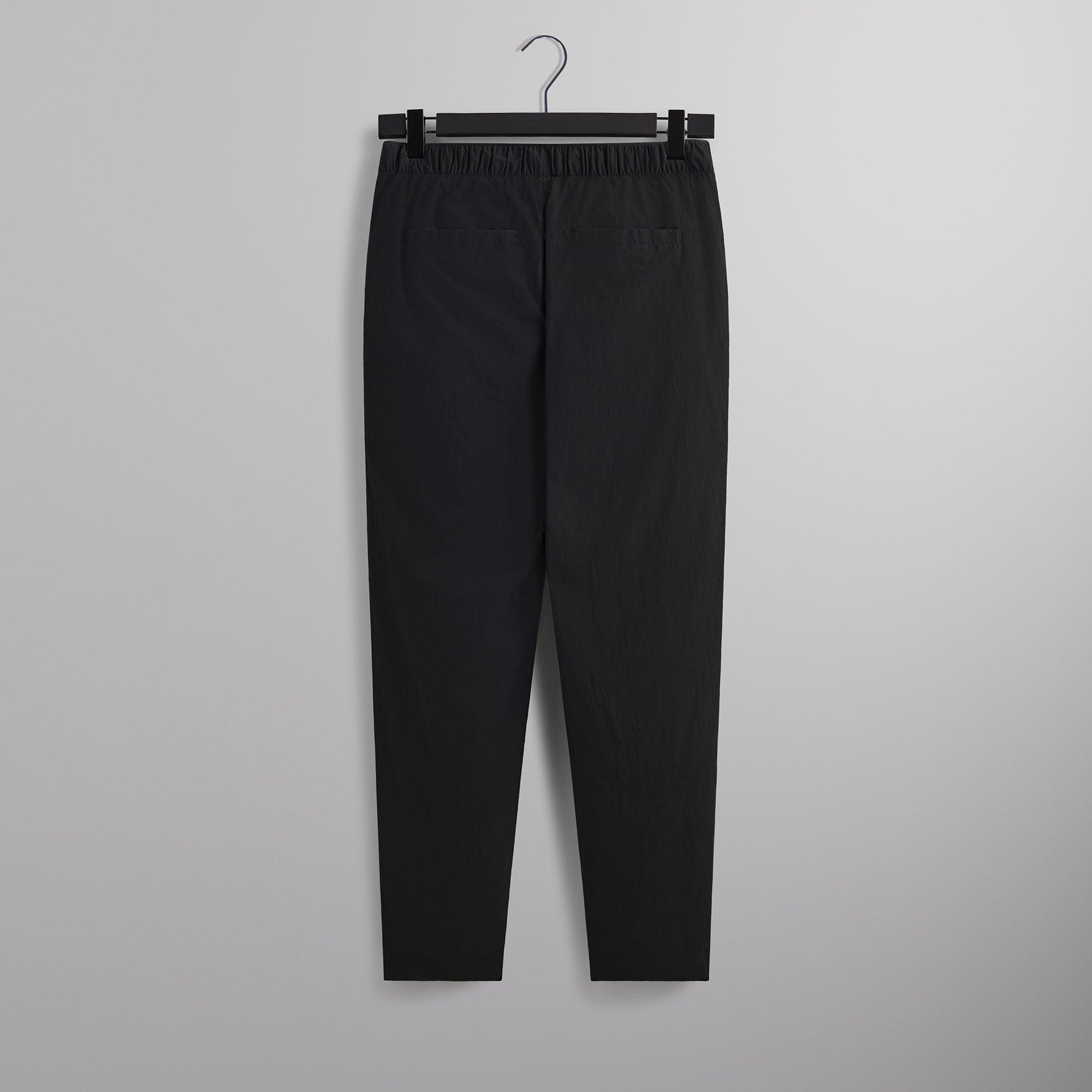 Kith Double Face Pierre Sweatpant - Black Male Product Image