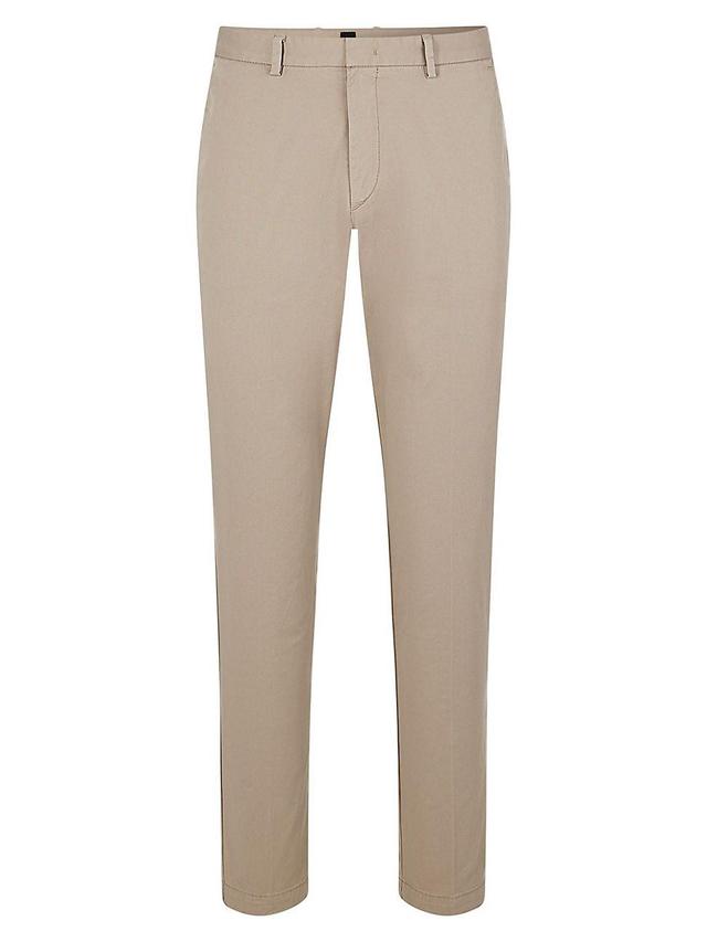 Mens Slim Fit Chinos In Stretch Cotton Gabardine Product Image