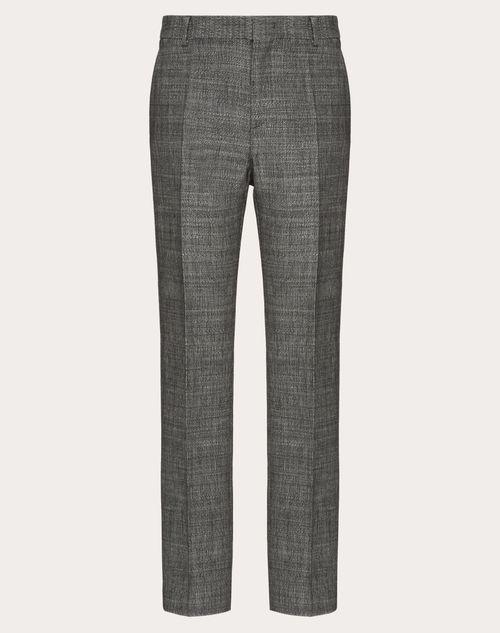 TECHNICAL WOOL PANTS Product Image