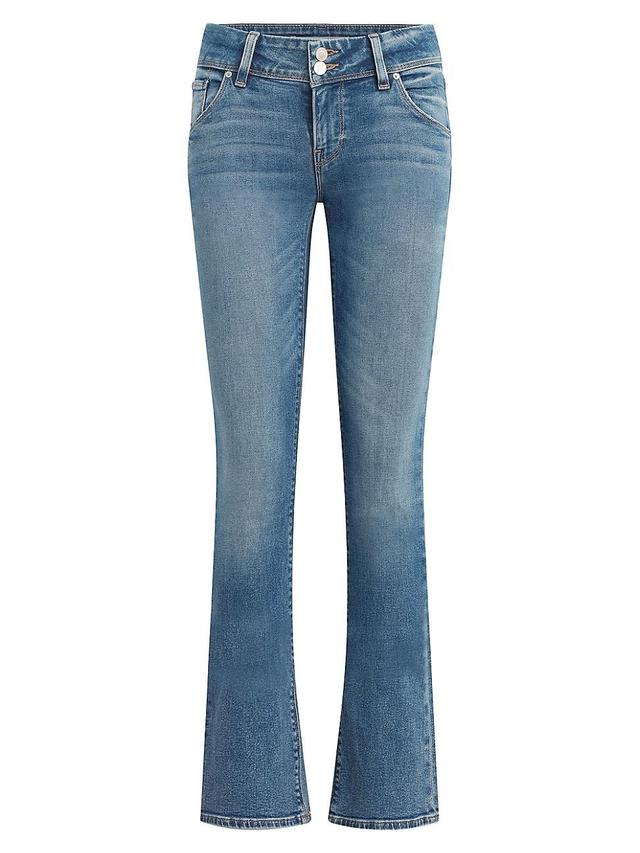 Womens Beth Mid-Rise Babyboot Jeans Product Image