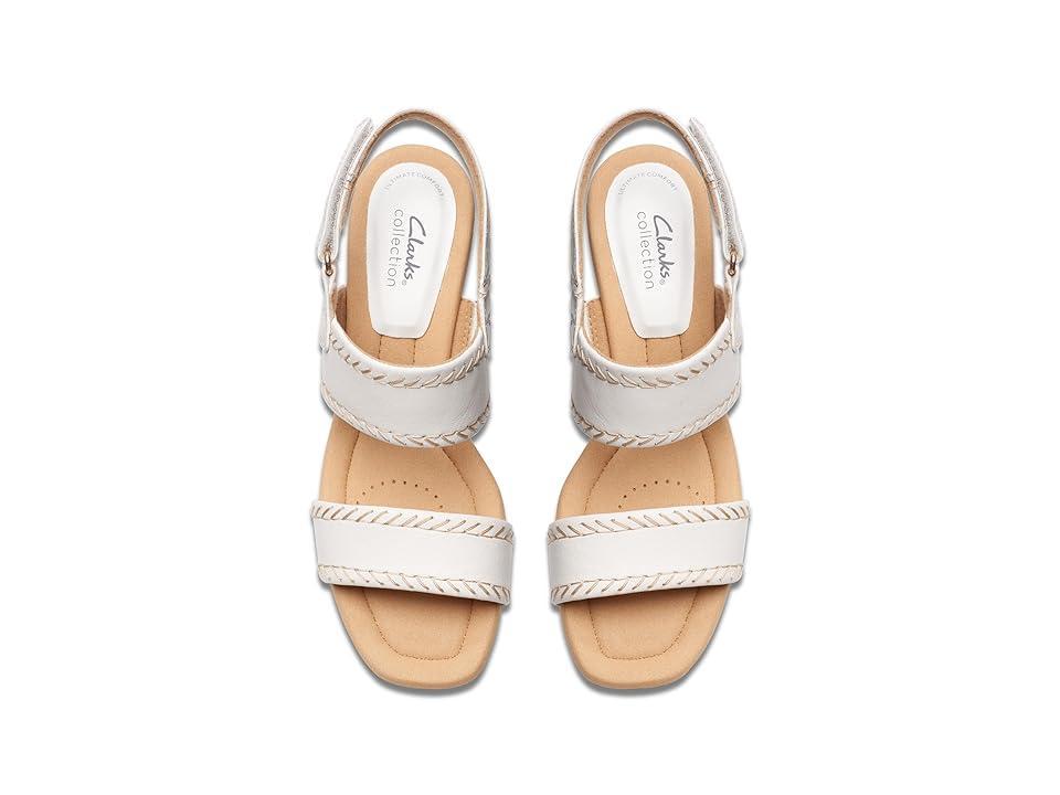 Clarks Seannah Glow (Tan Combi Suede) Women's Sandals Product Image