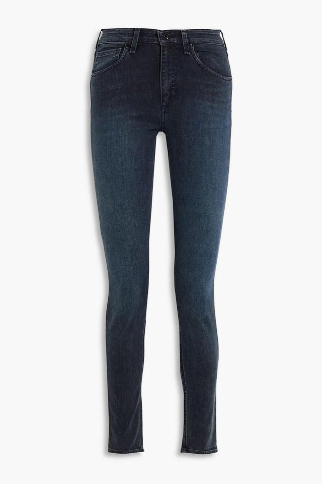 Nina High-rise Skinny Jeans In Dark Denim Product Image