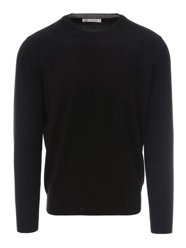 Black Cashmere Sweater Product Image