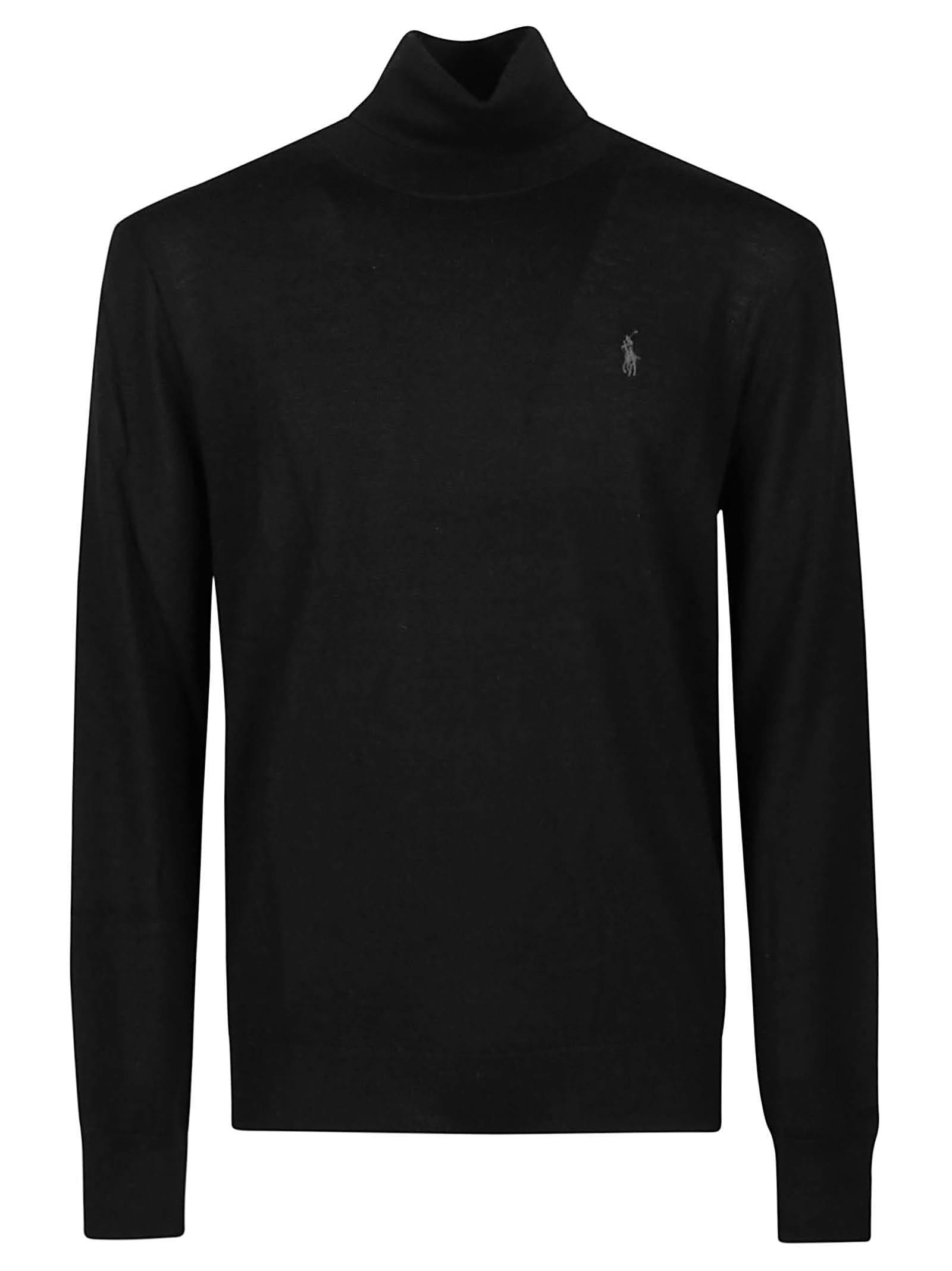 Turtleneck Sweater In Polo Black Product Image