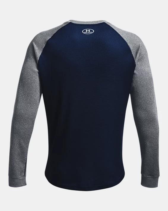 Men's UA Waffle Crew Long Sleeve Product Image