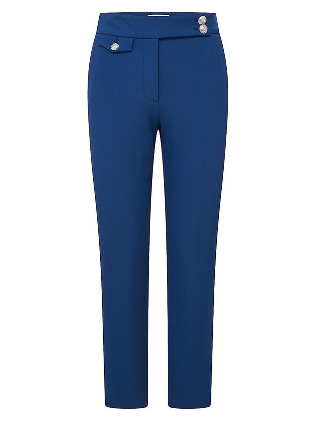 Womens Renzo Stretch Straight Crop Pants Product Image