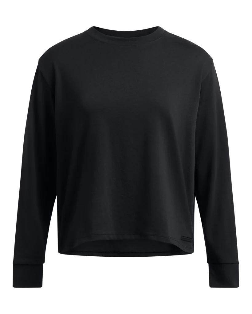 Women's UA Heavyweight Boxy Cropped Long Sleeve Product Image