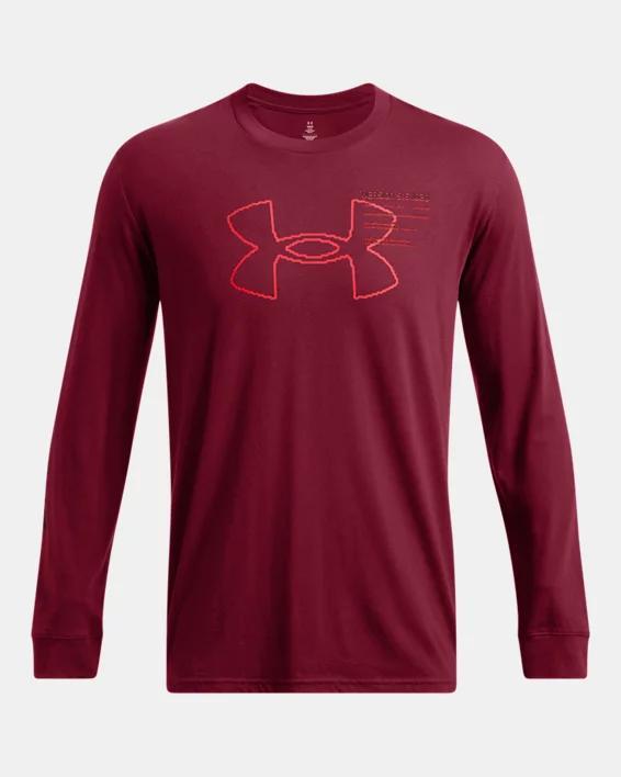 Mens UA Glitch Big Logo Long Sleeve Product Image