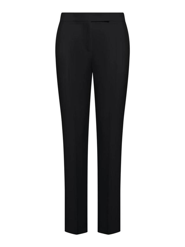 Pianoforte High Waist Straight Leg Trousers In Black Product Image