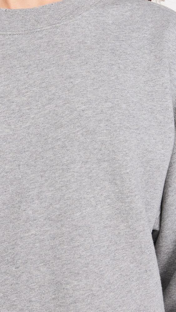 RE/DONE Oversized Raw Crewneck | Shopbop Product Image