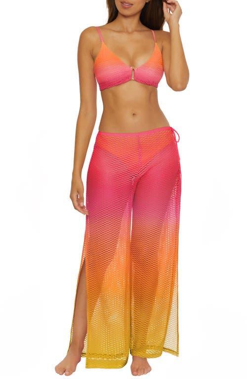 Womens Sun Opal Mesh Wide-Leg Pants Product Image