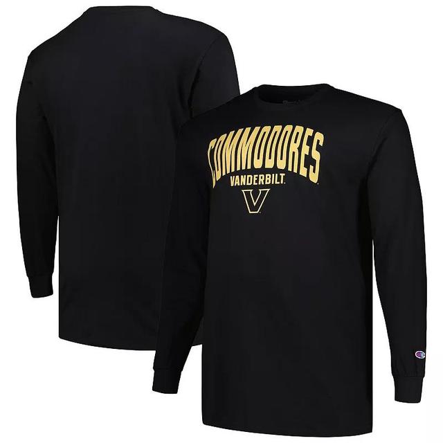 Mens Profile Vanderbilt Commodores Big & Tall Color Arch Long Sleeve T-Shirt Product Image