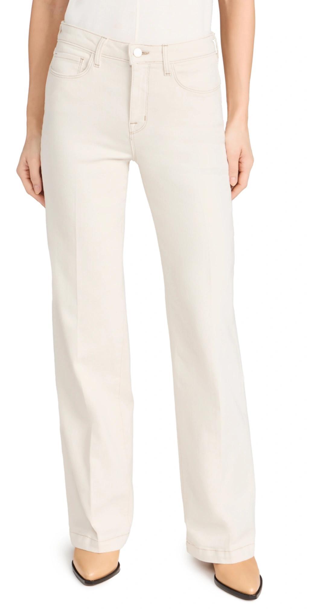 Scottie Wide-leg Jean In Macadamia product image