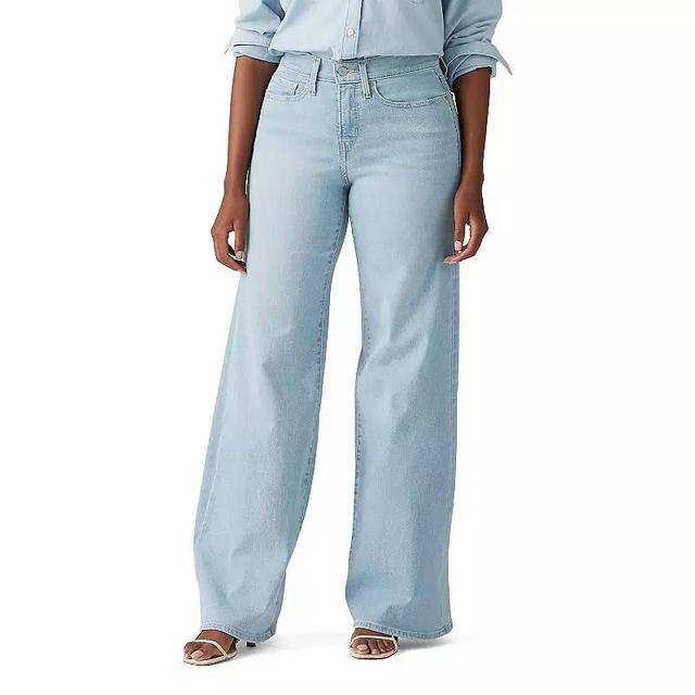 Womens Levis 318 Shaping Wide-Leg Jeans Product Image