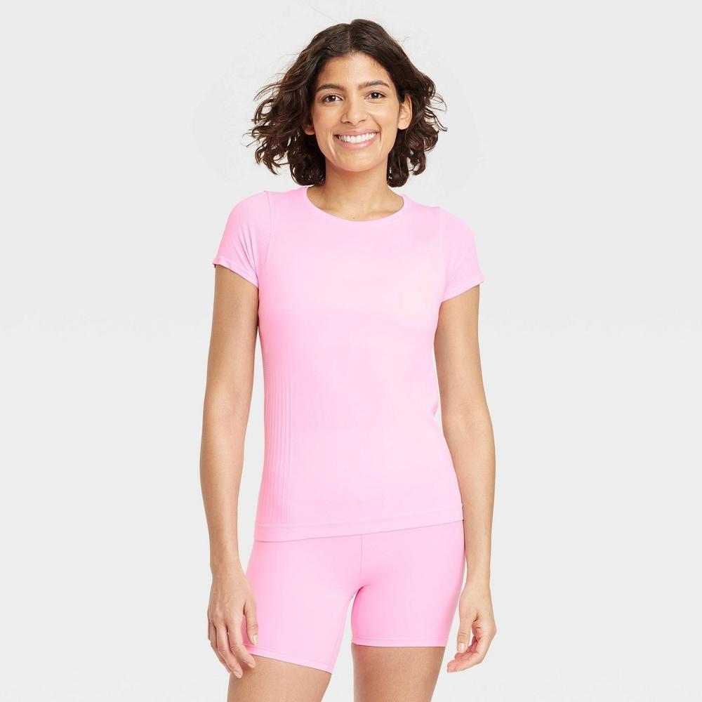 Womens Seamless Short Sleeve Shirt - All In Motion Product Image