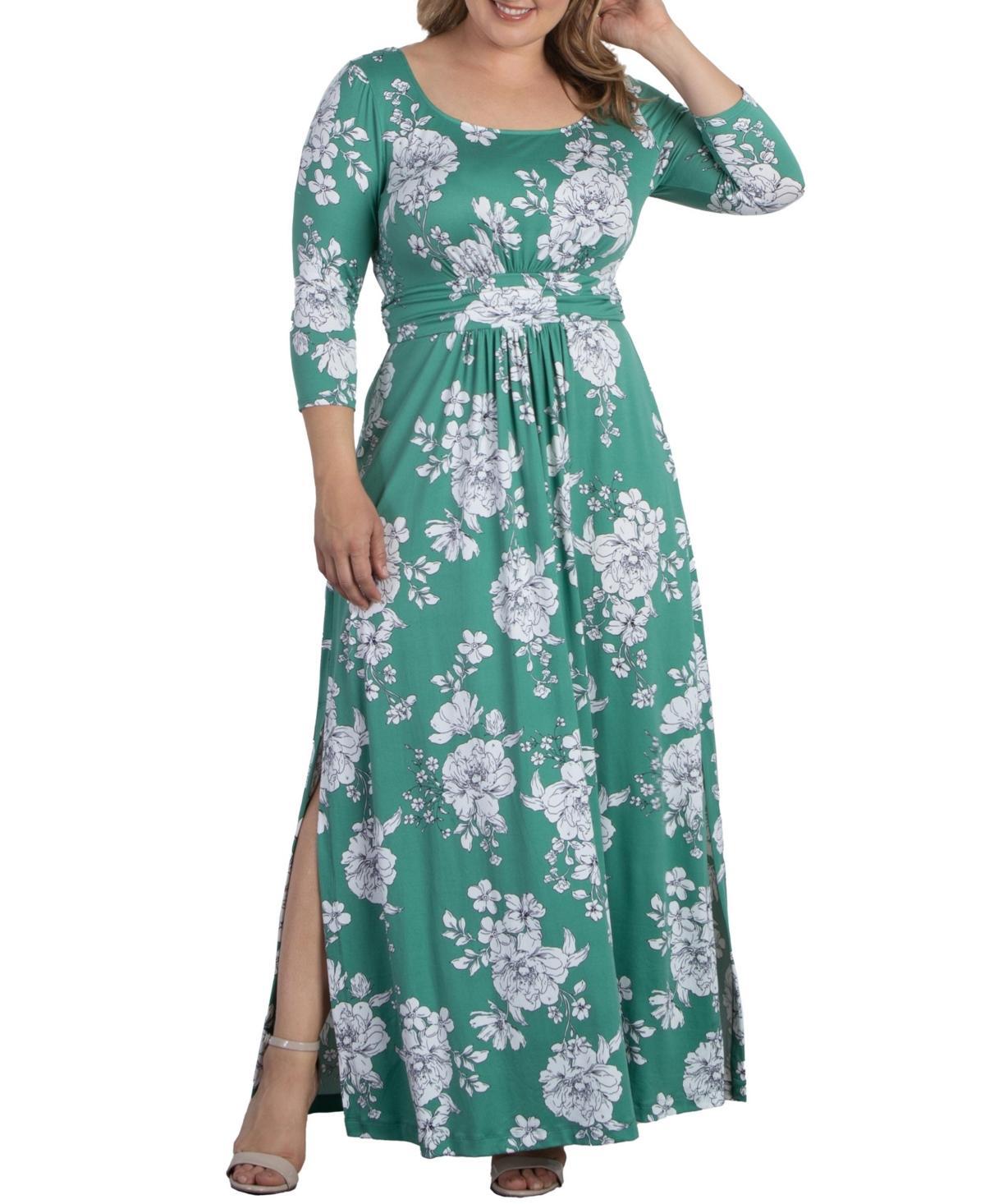 Kiyonna Maya Knit Maxi Dress Product Image