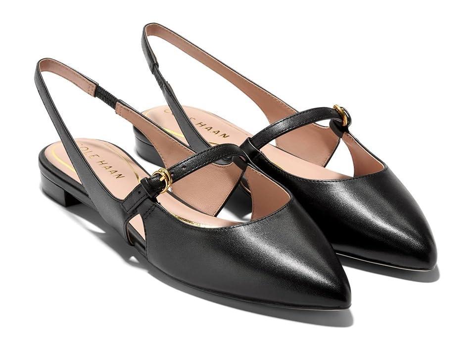 Cole Haan Anya Slingback Flat Leather) Women's Sandals Product Image