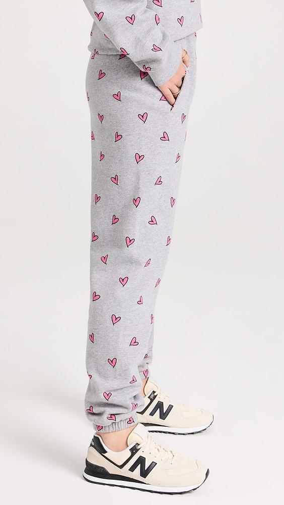 KULE The All Over Heart Sweatpants | Shopbop Product Image