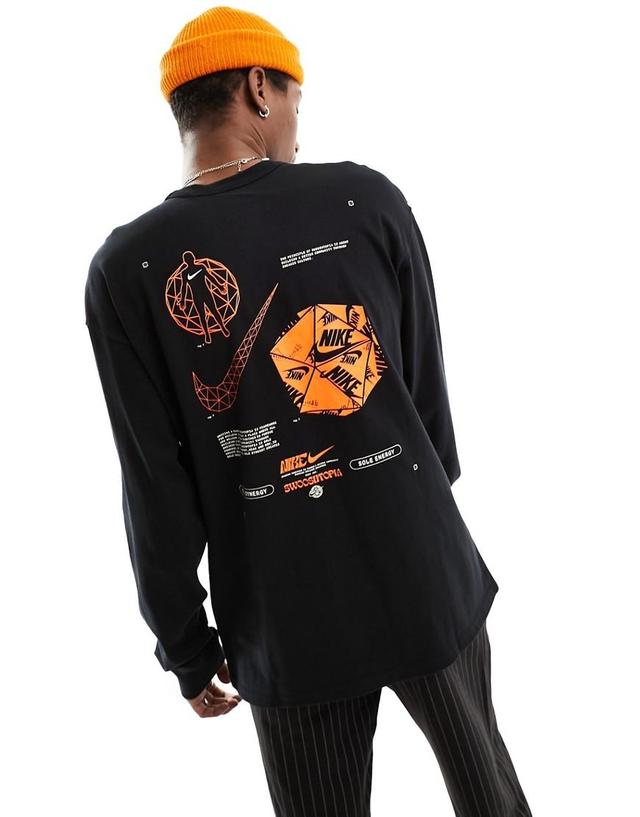 Nike Swooshtopia Max90 Long Sleeve Graphic T-Shirt Product Image