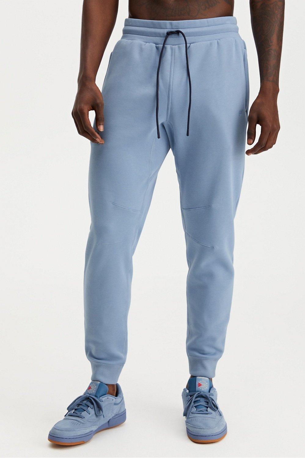 Fabletics Men The Go-To Jogger male Stone Blue Size L Product Image