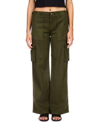 Women's Solid Reissue Straight-Leg Cargo Pants product image