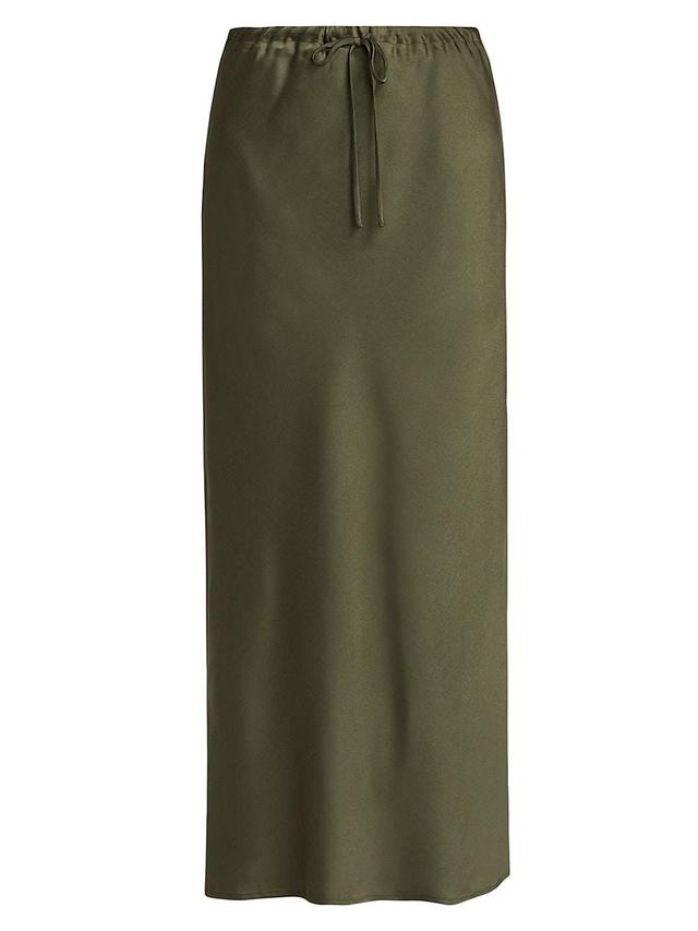 Womens Geri Drawstring Maxi Skirt Product Image