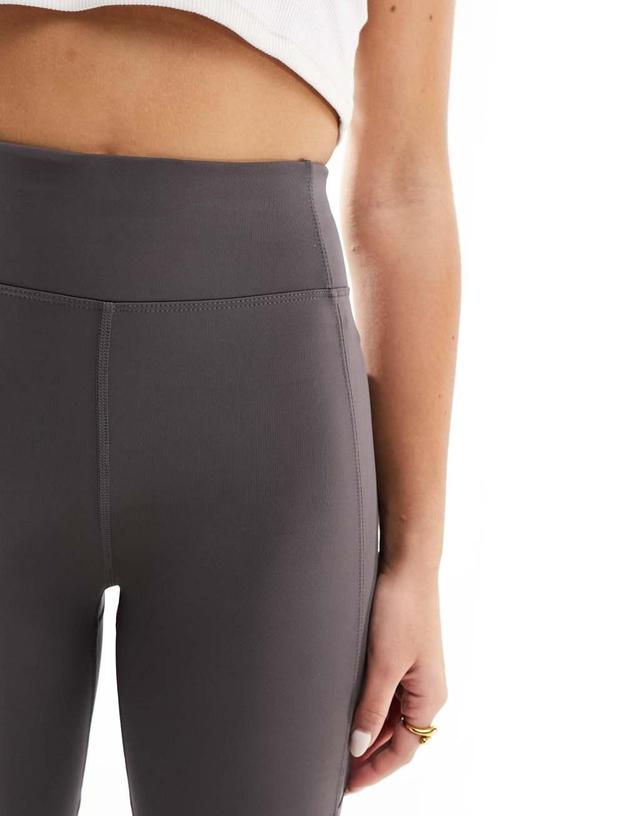 ASOS 4505 Icon bum sculpt gym legging in charcoal Product Image