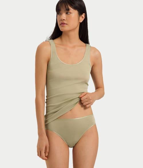 Hanro Seamless Cotton High Cut Briefs Product Image