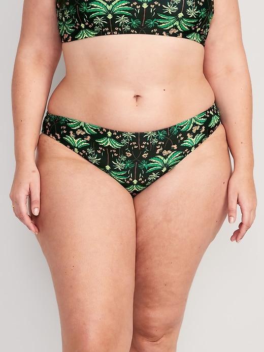 High-Waisted Classic Bikini Swim Bottoms Product Image