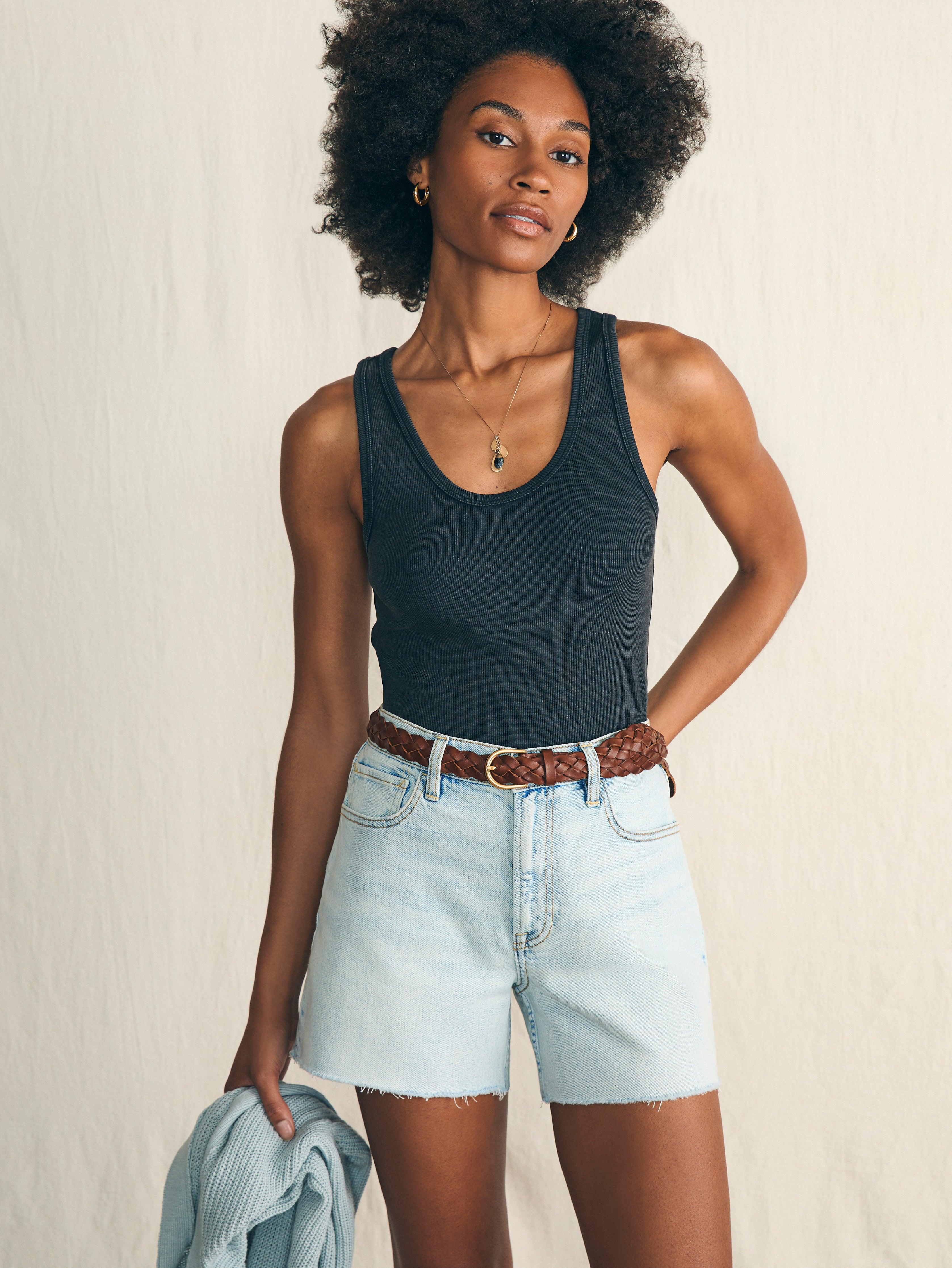 Organic Cotton Denim Short - Cloudbreak Wash Female Product Image