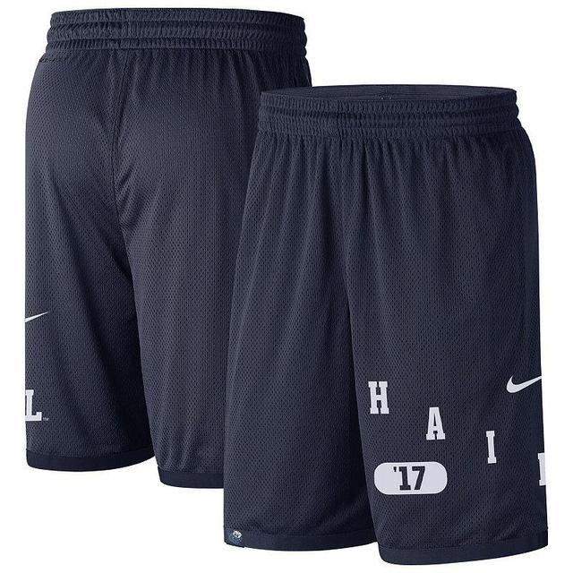 Mens Nike Michigan Wolverines Wordmark Performance Shorts Blue Product Image