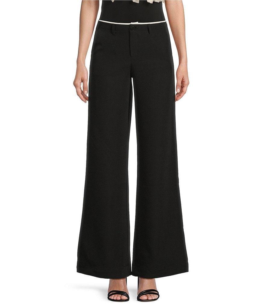 Evolutionary Mid Rise Banded Wide Leg Pants product image